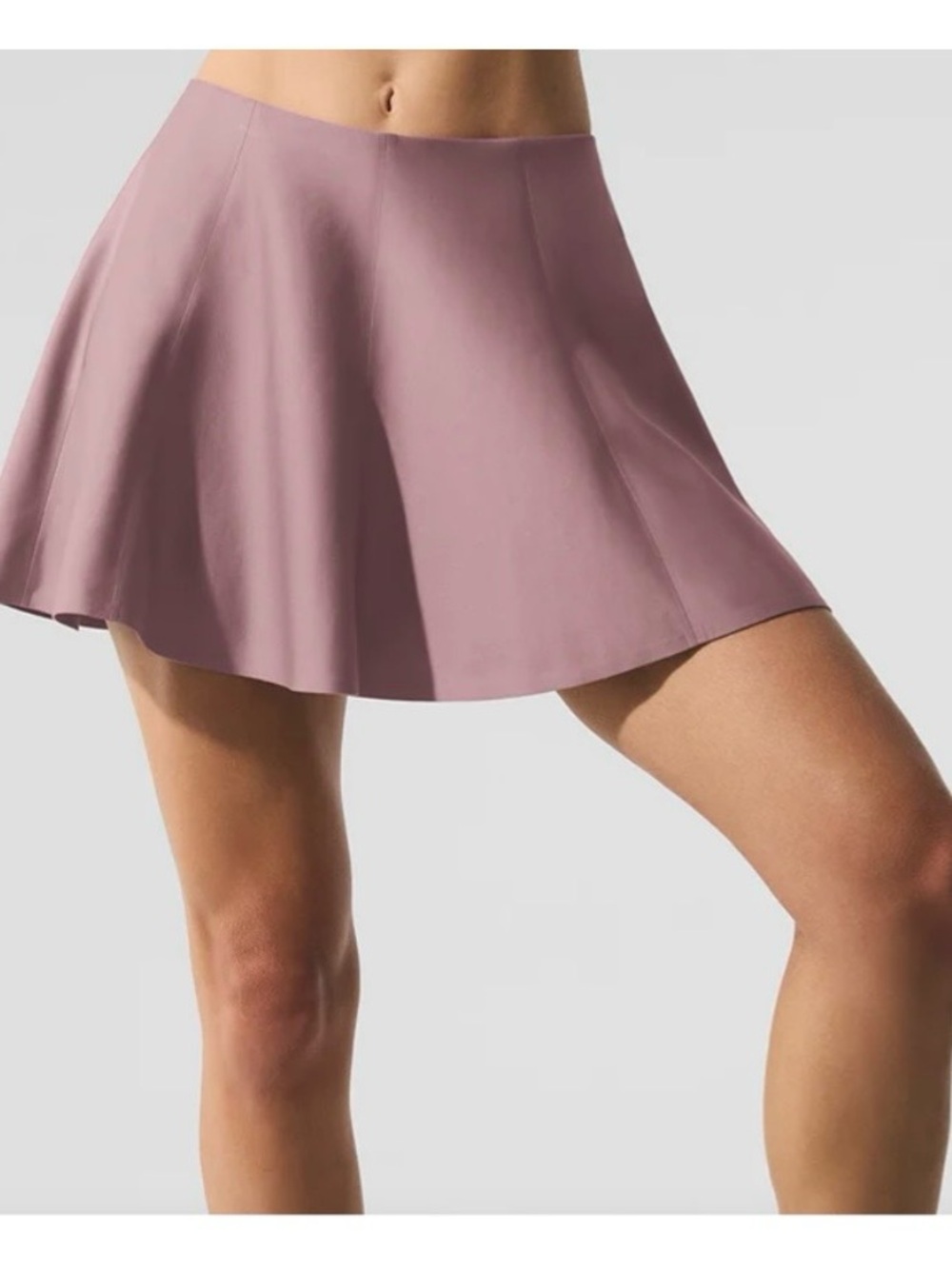 ALO Yoga Dusty Mauve Circle Skirt